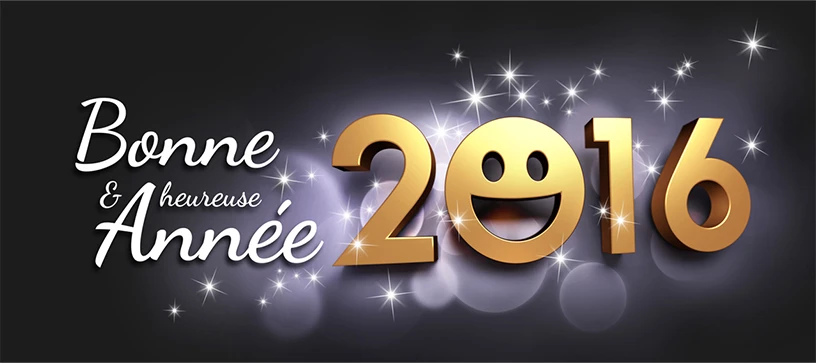 Bonne année 2016